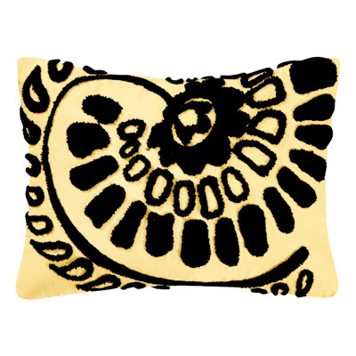 Borrego Black Tufted Pillow