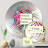 Popart Neon Graffiti Fusion - Sun Circles Wall Mirror-101223417
