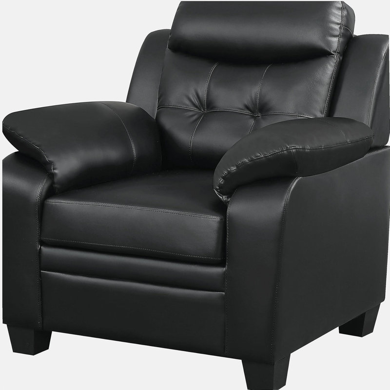 Fauteuil d'appoint rembourré et rembourré Winchell