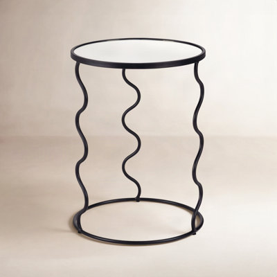 Glass End Table