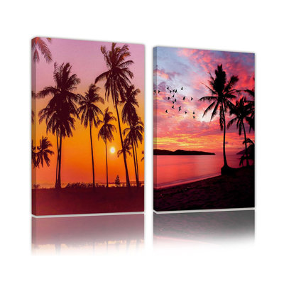 2 Piece Wrapped Canvas Print