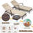 Chaise Lounge Chairs Set Of 2, PE Rattan Wicker Pool Lounge Chairs, Outdoor Chaise Lounger With Armrest And Wheels For Poolside Backyard Deck Porch-609591357
