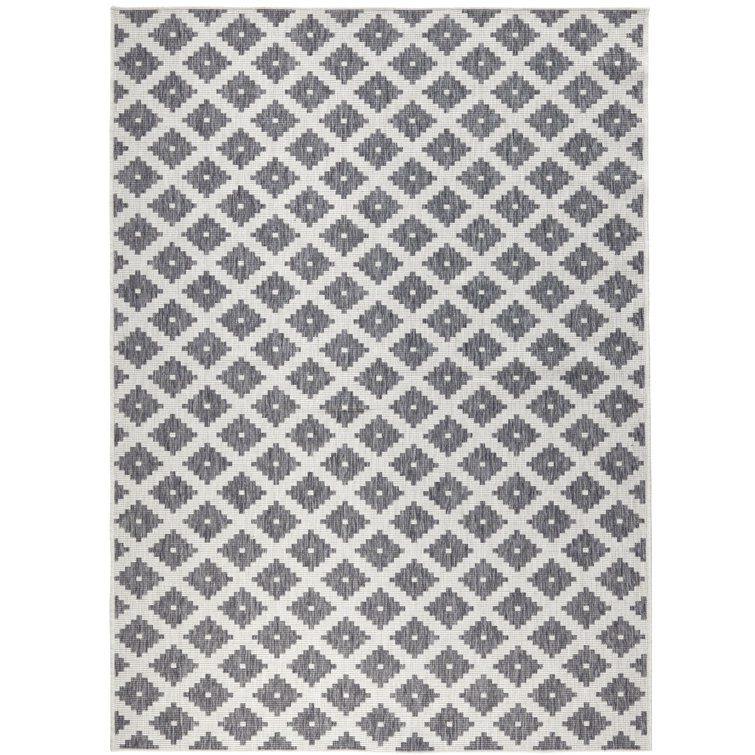 Nizza Flatweave Grey Rug