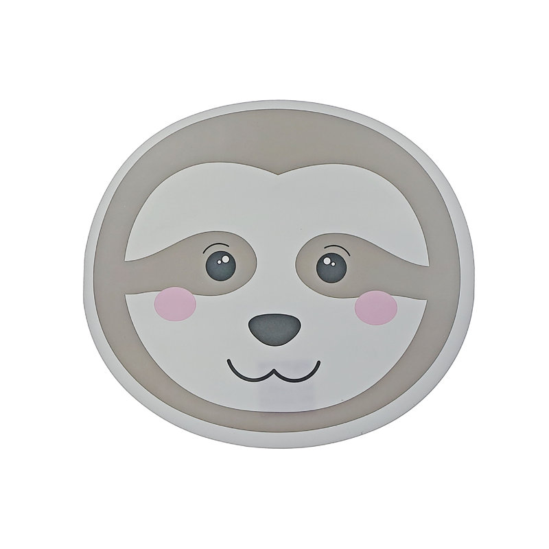 Napperon Sloth Head avec support Eva - ensemble de 12