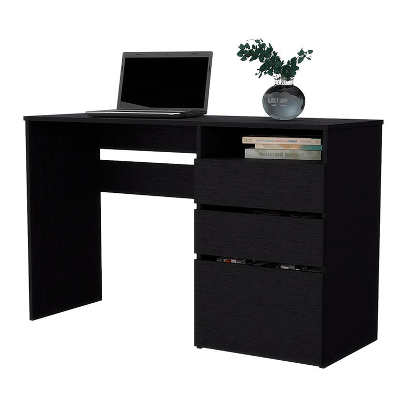 Rectangle l 17,2 po Broddrick, Noir