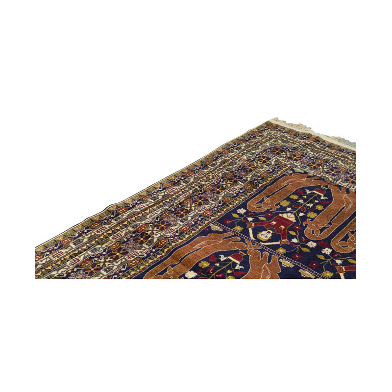Hand-Knotted High-Quality Area Rug