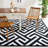 Emer Hand Hooked Performance Geometric Rug-797427337