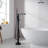 Allario Double Lever Handles Freestanding Floor Mounted Tub Filler with Handshower-106451114