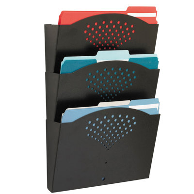 Letter Size Steel Wall Rack