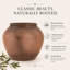 Pot à fleurs Herstpring H 12 po x 14 po Dia brun vieilli avec trou de drainage-139727479