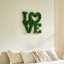 Décoration murale lettre «LOVE»