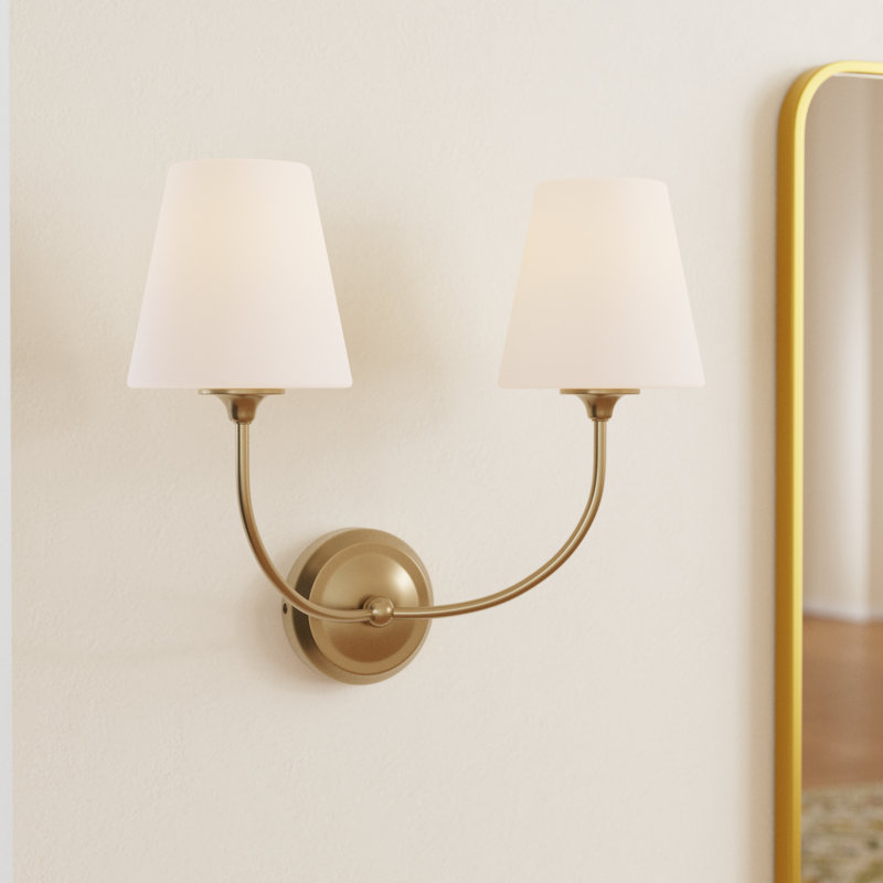 Gable Steel Armed Sconce