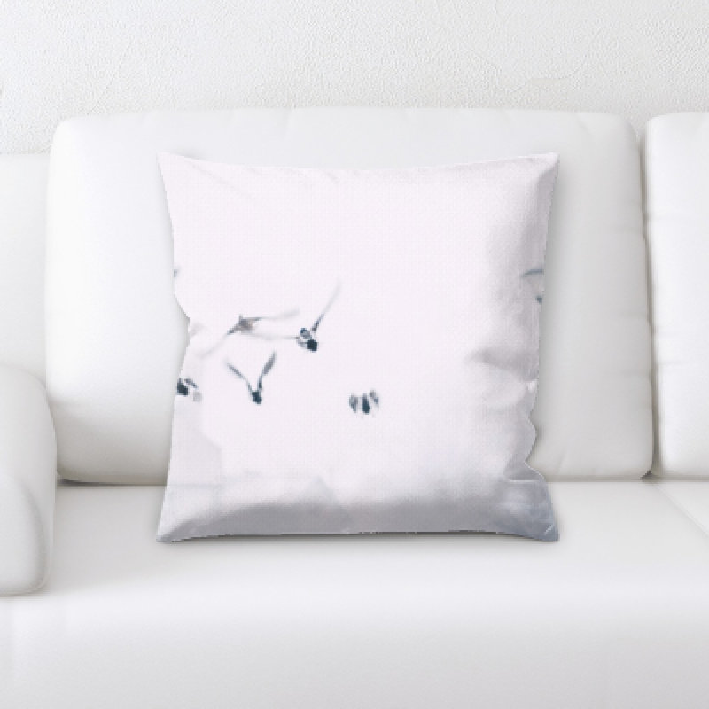 Microsuede Throw Pillow