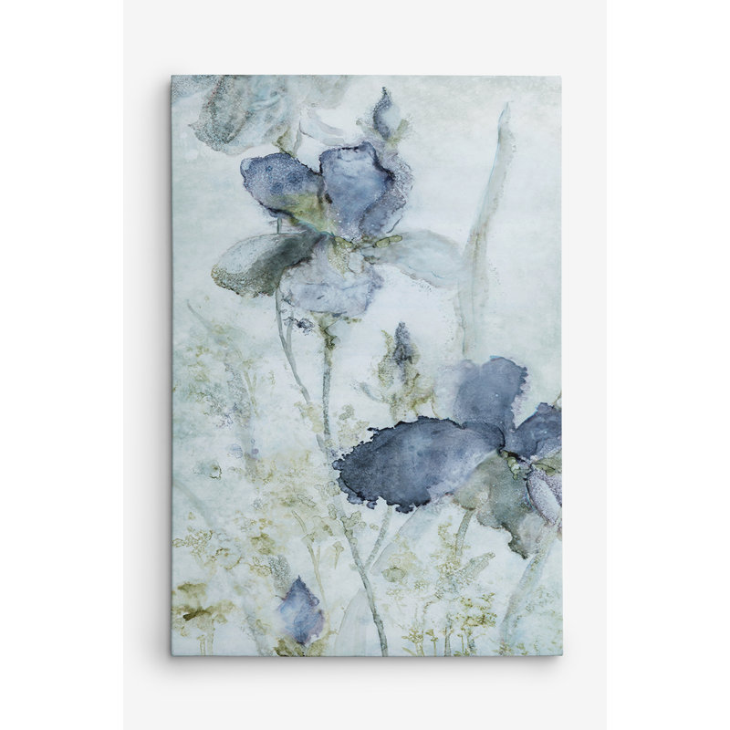 Morning Iris - reproduction d'art sur toile tendue, H 24 po x l 36 po x P 1,5 po