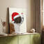 Christmas St Bernard and Fluffy Owl - galerie sur mesure-1287694762