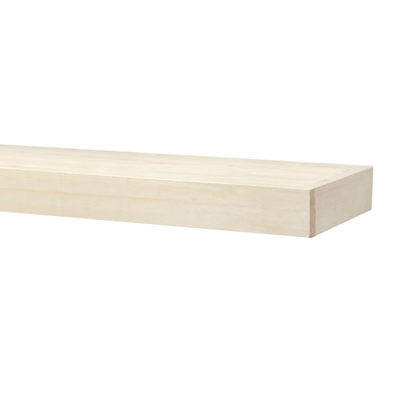Kitchen Floating Shelf - Farmhouse, Unfinished, 36