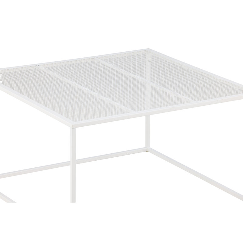 Jakeel Frame Coffee Table, White