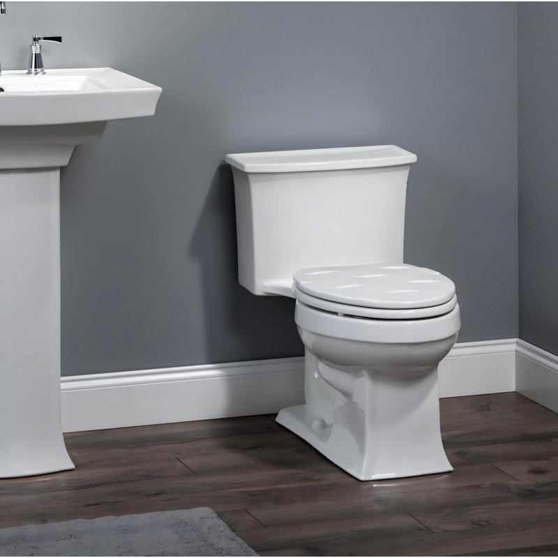 Siège de toilette sculpté à fermeture lente, charnières faciles à nettoyer avec siège en bois durable (natté)
