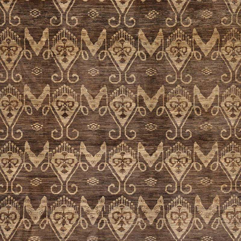 Tapis abstrait moderne 184, Carré 4 pi