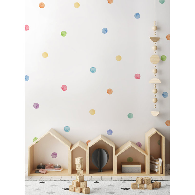 Peel and Stick Dots Rainbow, Arc-en-ciel
