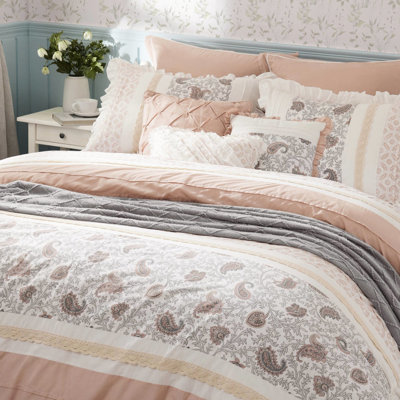 Édredon 9 pièces en coton grand et fard à joues Dawn