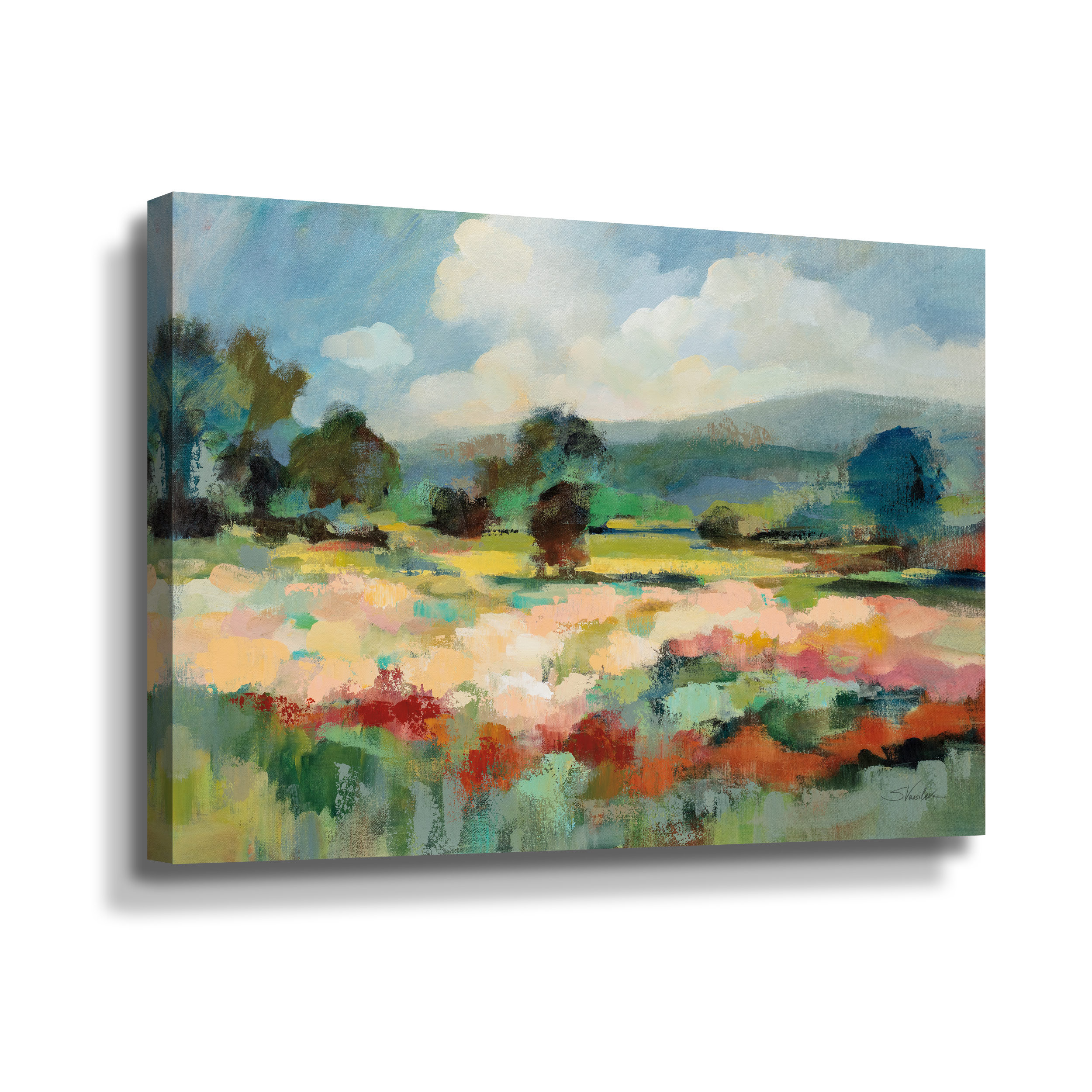 ArtWall Before the Summer Rain - Painting on Canvas & Reviews | Wayfair