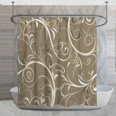 Javona Floral Shower Curtain