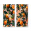 Orange, orange, orange, arbres I - fruits, ensemble de 2 pièces d'art mural-1602108511-1602108520-1602108522