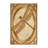 Machine Washable Peirsen Dragonfly Art Deco Arc Rug in Beige – Beige Binding-2099723541