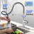 KIKO HOME Pull Out Kitchen Faucet