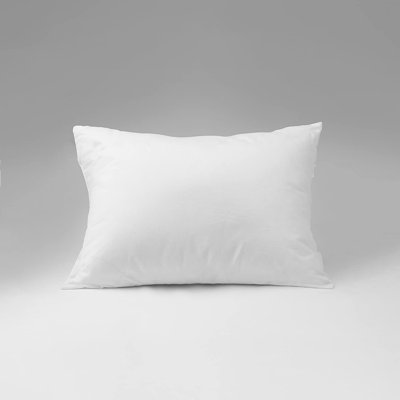 Oreiller moelleux en duvet d'oie blanche de qualité supérieure Wimborne Continental Bedding. Taille standard en peluche