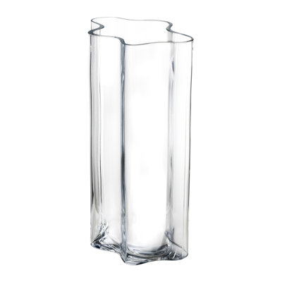 Boomerang Handmade Glass Table Vase