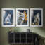 ANIMALS Series CXL III - Impression encadrée de qualité supérieure sur mesure mat - 3 pièces-1712410738-1712410748