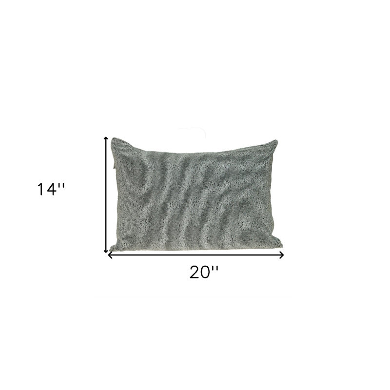 Coussin Shimmering, Argent