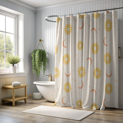 Rideau de douche Harmonious Boho Vibes - 1 pièce