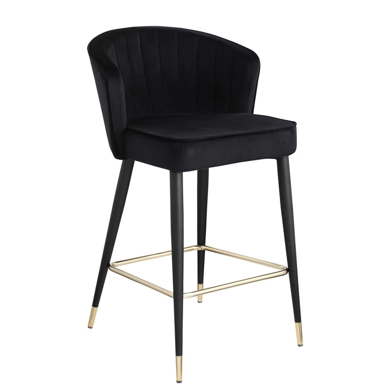 Tabouret de comptoir Chic, Noir