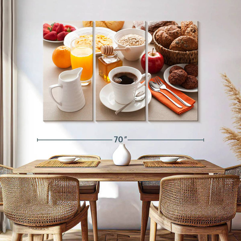 'Satisfying Breakfast, 42" H x 65" W