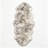 Luxurious Plush White and Gray Faux Sheepskin Rug-539383991