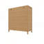 Tablettes de rangement à grande capacité à porte unique pour le salon et la maison polyvalente