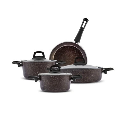7 - Piece Stoneware Cookware Set
