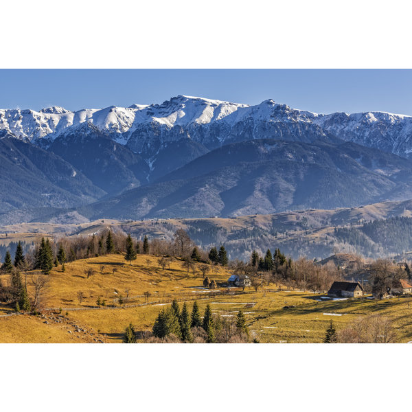 Union Rustic Countryside Mountain Landscape by Mladensky - Wrapped ...
