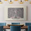 Abstrait rétro - XL - Cavas enveloppés de galerie-857603953