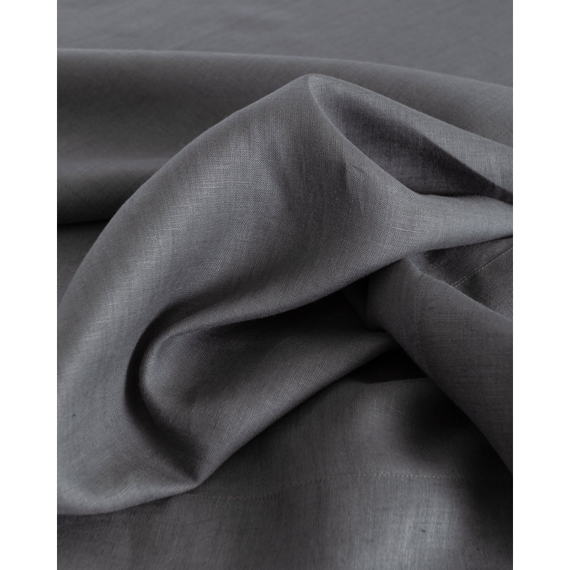Nappe D'Moksha Homes, L 108 po x l 60 po, Gris anthracite