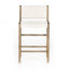Charon Upholstered Bar Stool with Solid Wood Frame