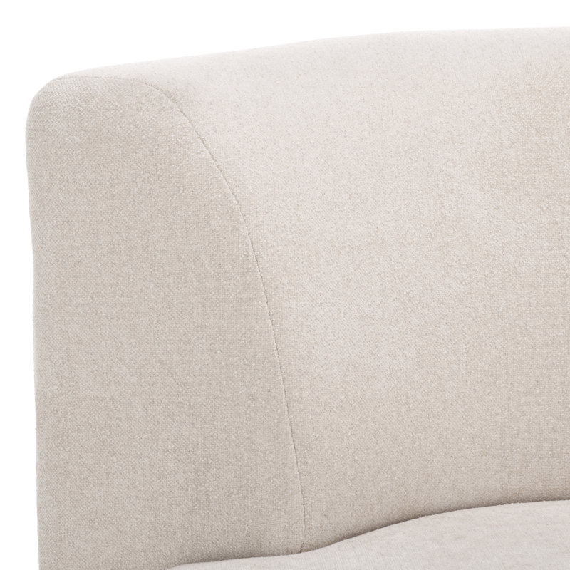 Chaise d'appoint Tatjana, Lin beige