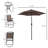 Outdoor Patio Dining Furniture Set-339377297