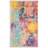 Felty Abstract Blue/Orange/Yellow Area Rug-1485998355
