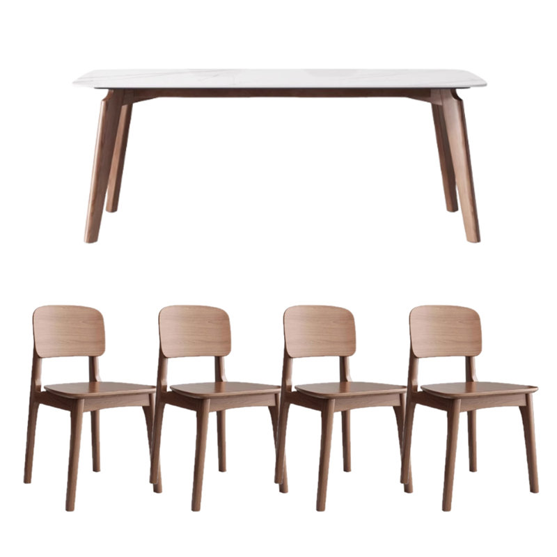 Ensemble de table de salle à manger Modern, H 28,74 po x L 62,99 po x l 35,43 po