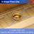 Farmhouse Apron Single Bowl Stainless Steel Kitchen Sink-110603570