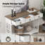 Console avec tiroirs, table d'entrée avec rangement Farmhouse